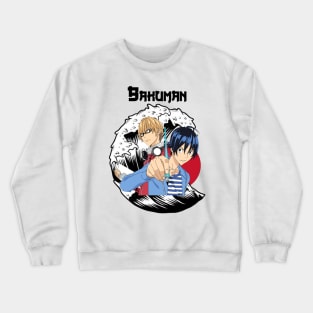 Vintage japanese anime bakuman 2 Crewneck Sweatshirt